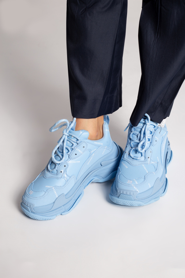 Balenciaga triple s blu hotsell